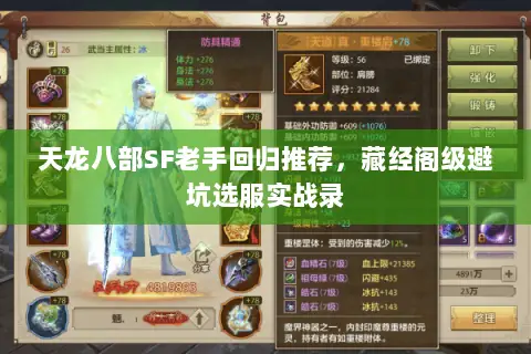 天龙八部SF老手回归推荐,藏经阁级避坑选服实战录 天龙八部SF老手回归推荐,藏经阁级避坑选服实战录
