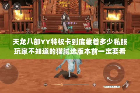 天龙八部YY特权卡到底藏着多少私服玩家不知道的猫腻选版本前一定要看