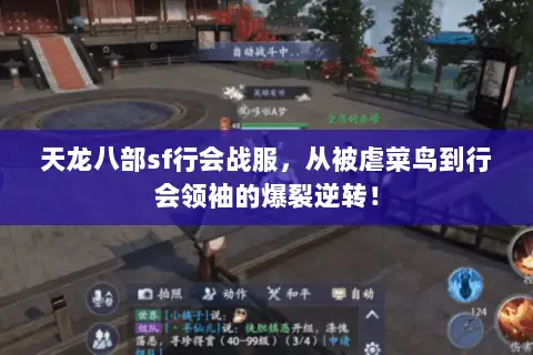 天龙八部sf行会战服,从被虐菜鸟到行会领袖的爆裂逆转! 天龙八部sf行会战服,从被虐菜鸟到行会领袖的爆裂逆转!