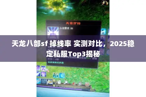 天龙八部sf 掉线率 实测对比，2025稳定私服Top3揭秘