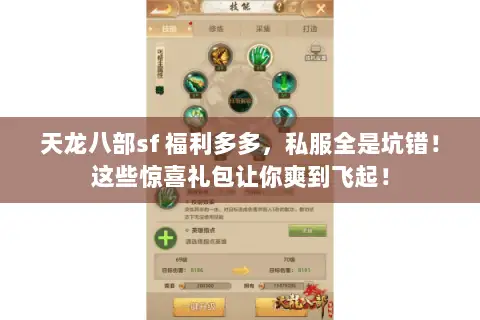天龙八部sf 福利多多,私服全是坑错!这些惊喜礼包让你爽到飞起! 天龙八部sf 福利多多,私服全是坑错!这些惊喜礼包让你爽到飞起!