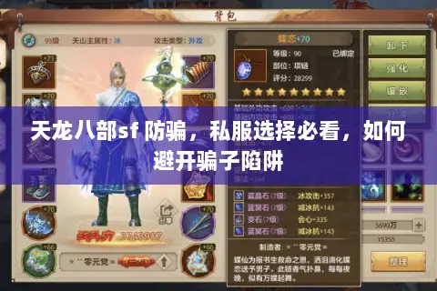 天龙八部sf 防骗,私服选择必看,如何避开骗子陷阱 天龙八部sf 防骗,私服选择必看,如何避开骗子陷阱
