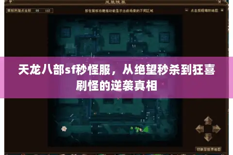 天龙八部sf秒怪服,从绝望秒杀到狂喜刷怪的逆袭真相 天龙八部sf秒怪服,从绝望秒杀到狂喜刷怪的逆袭真相