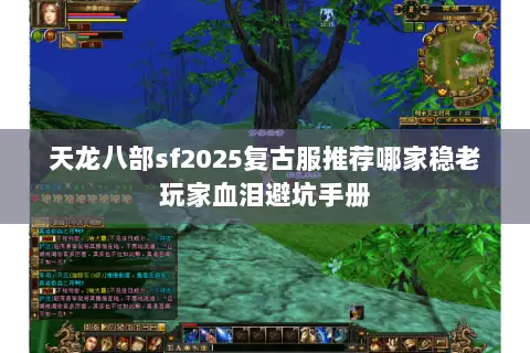 天龙八部sf2025复古服推荐哪家稳老玩家血泪避坑手册 天龙八部sf2025复古服推荐哪家稳老玩家血泪避坑手册