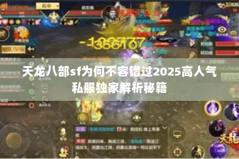 天龙八部sf为何不容错过2025高人气私服独家解析秘籍 天龙八部sf为何不容错过2025高人气私服独家解析秘籍