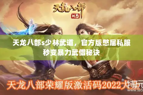 天龙八部s少林武道,官方版憋屈私服秒变暴力武僧秘诀 天龙八部s少林武道,官方版憋屈私服秒变暴力武僧秘诀