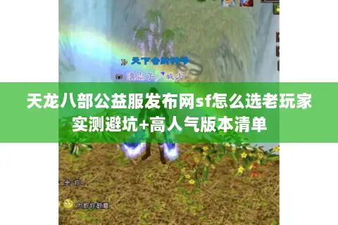 天龙八部公益服发布网sf怎么选老玩家实测避坑+高人气版本清单 天龙八部公益服发布网sf怎么选老玩家实测避坑+高人气版本清单