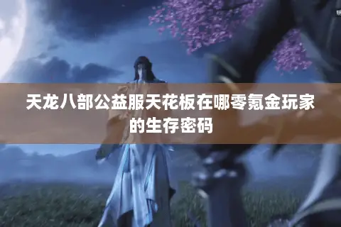 天龙八部公益服天花板在哪零氪金玩家的生存密码 天龙八部公益服天花板在哪零氪金玩家的生存密码