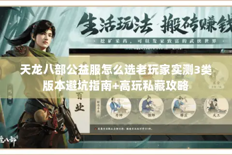 天龙八部公益服怎么选老玩家实测3类版本避坑指南+高玩私藏攻略 天龙八部公益服怎么选老玩家实测3类版本避坑指南+高玩私藏攻略