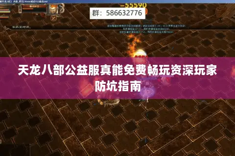 天龙八部公益服真能免费畅玩资深玩家防坑指南 天龙八部公益服真能免费畅玩资深玩家防坑指南
