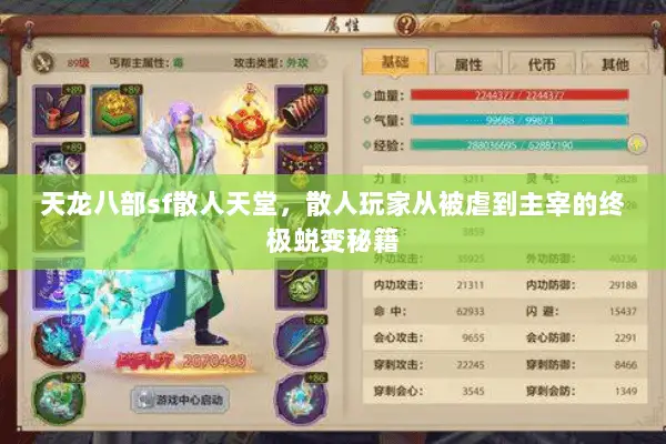 天龙八部sf散人天堂,散人玩家从被虐到主宰的终极蜕变秘籍 天龙八部sf散人天堂,散人玩家从被虐到主宰的终极蜕变秘籍