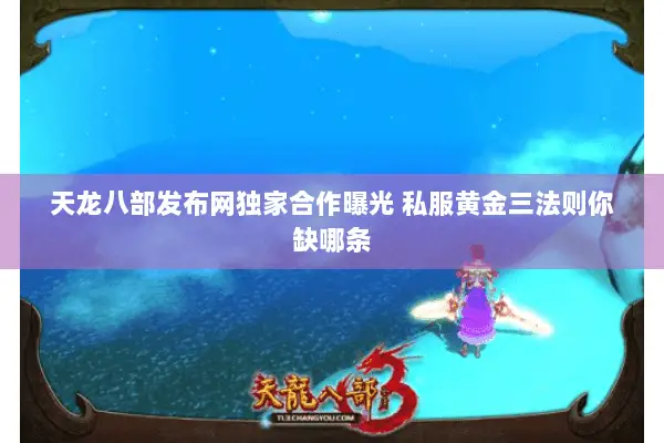 天龙八部发布网独家合作曝光 私服黄金三法则你缺哪条 天龙八部发布网独家合作曝光 私服黄金三法则你缺哪条
