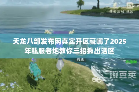 天龙八部发布网真实开区藏哪了2025年私服老炮教你三招揪出活区 天龙八部发布网真实开区藏哪了2025年私服老炮教你三招揪出活区