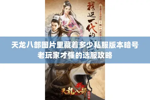 天龙八部图片里藏着多少私服版本暗号老玩家才懂的选服攻略