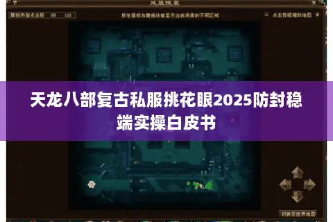 天龙八部复古私服挑花眼2025防封稳端实操白皮书