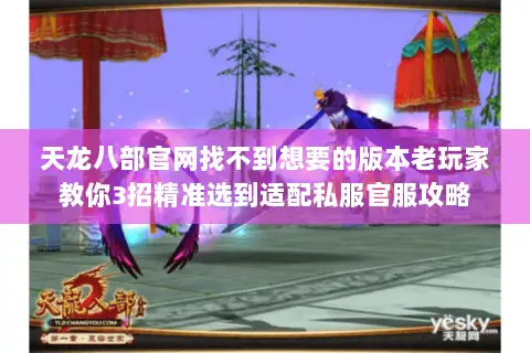 天龙八部官网找不到想要的版本老玩家教你3招精准选到适配私服官服攻略 天龙八部官网找不到想要的版本老玩家教你3招精准选到适配私服官服攻略