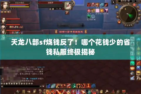 天龙八部sf烧钱反了!哪个花钱少的省钱私服终极揭秘 天龙八部sf烧钱反了!哪个花钱少的省钱私服终极揭秘