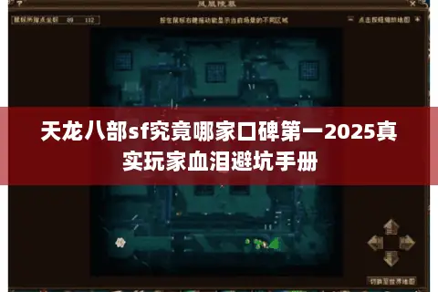 天龙八部sf究竟哪家口碑第一2025真实玩家血泪避坑手册
