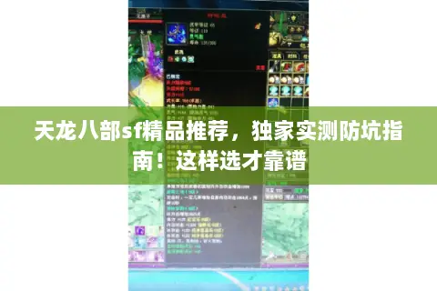 天龙八部sf精品推荐,独家实测防坑指南!这样选才靠谱 天龙八部sf精品推荐,独家实测防坑指南!这样选才靠谱