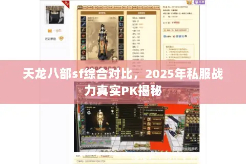 天龙八部sf综合对比,2025年私服战力真实PK揭秘 天龙八部sf综合对比,2025年私服战力真实PK揭秘