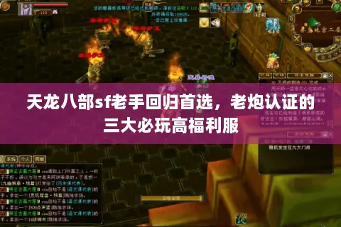 天龙八部sf老手回归首选，老炮认证的三大必玩高福利服