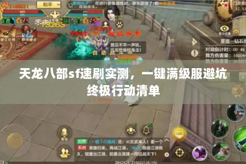 天龙八部sf速刷实测,一键满级服避坑终极行动清单 天龙八部sf速刷实测,一键满级服避坑终极行动清单
