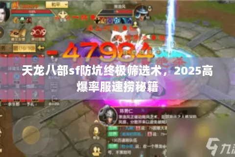 天龙八部sf防坑终极筛选术，2025高爆率服速捞秘籍