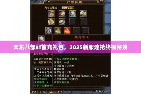 天龙八部sf首充礼包,2025新服速抢终极秘笈 天龙八部sf首充礼包,2025新服速抢终极秘笈