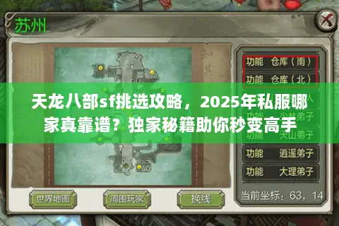 天龙八部sf挑选攻略,2025年私服哪家真靠谱?独家秘籍助你秒变高手 天龙八部sf挑选攻略,2025年私服哪家真靠谱?独家秘籍助你秒变高手
