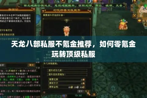 天龙八部私服不氪金推荐,如何零氪金玩转顶级私服 天龙八部私服不氪金推荐,如何零氪金玩转顶级私服