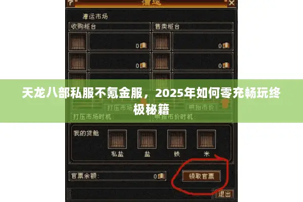 天龙八部私服不氪金服,2025年如何零充畅玩终极秘籍 天龙八部私服不氪金服,2025年如何零充畅玩终极秘籍