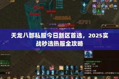 天龙八部私服今日新区首选，2025实战秒选热服全攻略