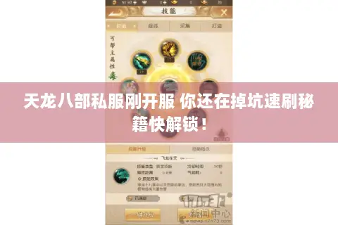 天龙八部私服刚开服 你还在掉坑速刷秘籍快解锁! 天龙八部私服刚开服 你还在掉坑速刷秘籍快解锁!