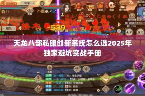 天龙八部私服创新系统怎么选2025年独家避坑实战手册
