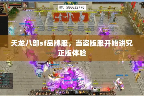 天龙八部sf品牌服，当盗版服开始讲究正版体验
