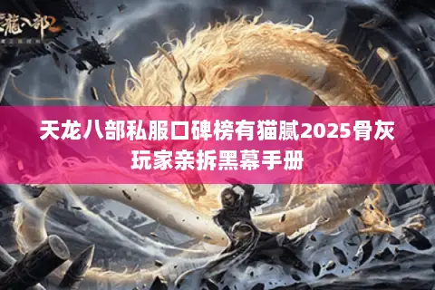天龙八部私服口碑榜有猫腻2025骨灰玩家亲拆黑幕手册 天龙八部私服口碑榜有猫腻2025骨灰玩家亲拆黑幕手册