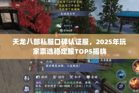 天龙八部私服口碑认证服，2025年玩家票选稳定服TOP5揭晓