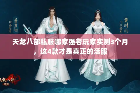 天龙八部私服哪家强老玩家实测3个月，这4款才是真正的活服
