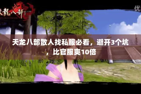 天龙八部散人找私服必看，避开3个坑，比官服爽10倍