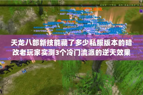 天龙八部新技能藏了多少私服版本的暗改老玩家实测3个冷门流派的逆天效果 天龙八部新技能藏了多少私服版本的暗改老玩家实测3个冷门流派的逆天效果