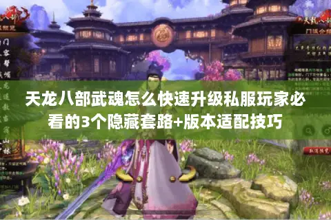 天龙八部武魂怎么快速升级私服玩家必看的3个隐藏套路+版本适配技巧 天龙八部武魂怎么快速升级私服玩家必看的3个隐藏套路+版本适配技巧