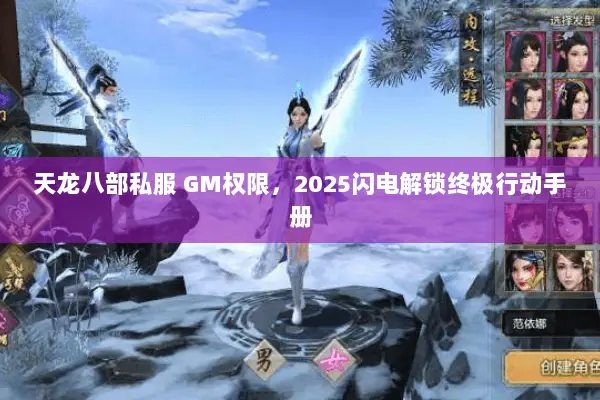 天龙八部私服 GM权限,2025闪电解锁终极行动手册 天龙八部私服 GM权限,2025闪电解锁终极行动手册