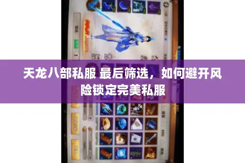 天龙八部私服 最后筛选，如何避开风险锁定完美私服
