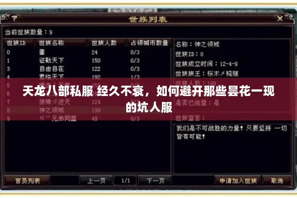 天龙八部私服 经久不衰,如何避开那些昙花一现的坑人服 天龙八部私服 经久不衰,如何避开那些昙花一现的坑人服