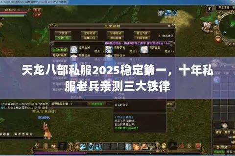 天龙八部私服2025稳定第一,十年私服老兵亲测三大铁律 天龙八部私服2025稳定第一,十年私服老兵亲测三大铁律