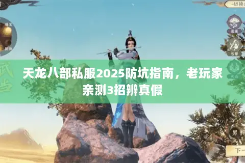 天龙八部私服2025防坑指南，老玩家亲测3招辨真假