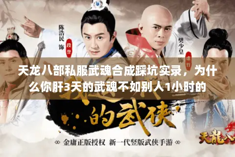 天龙八部私服武魂合成踩坑实录,为什么你肝3天的武魂不如别人1小时的 天龙八部私服武魂合成踩坑实录,为什么你肝3天的武魂不如别人1小时的