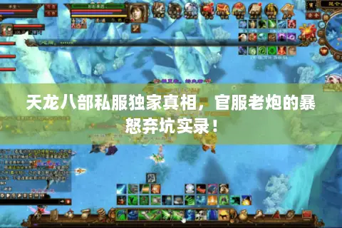 天龙八部私服独家真相,官服老炮的暴怒弃坑实录! 天龙八部私服独家真相,官服老炮的暴怒弃坑实录!