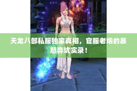 天龙八部私服独家真相,官服老炮的暴怒弃坑实录! 天龙八部私服独家真相,官服老炮的暴怒弃坑实录!