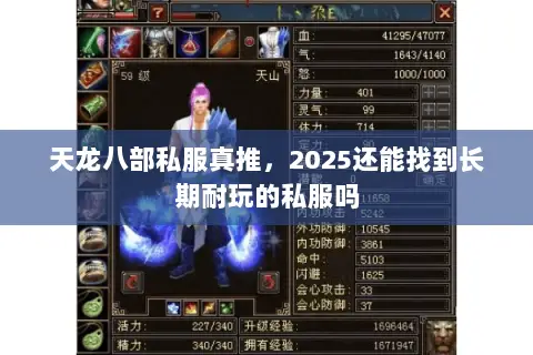 天龙八部私服真推,2025还能找到长期耐玩的私服吗 天龙八部私服真推,2025还能找到长期耐玩的私服吗